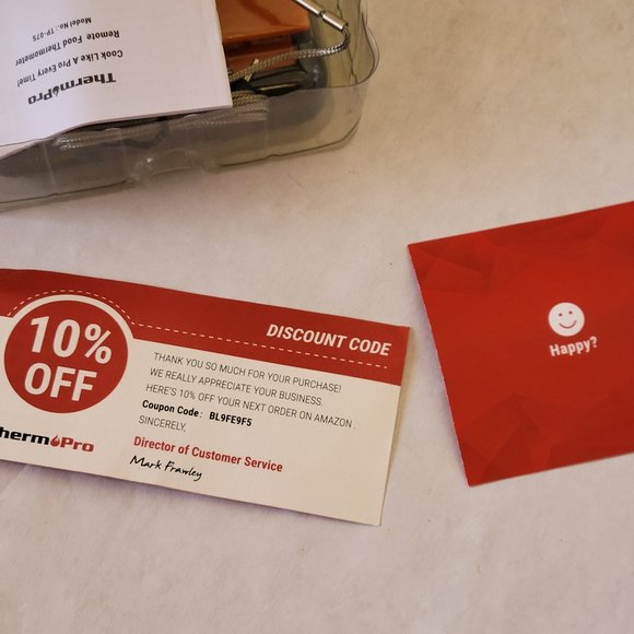 Therm Pro Remote Food Thermometer - Open Box - Picture 8 of 8